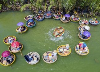 Du lịch Đà Nẵng: Thuê thuyền thúng rừng dừa Bảy Mẫu giá rẻ Du lịch Đà Nẵng: Thuê thuyền thúng rừng dừa Bảy Mẫu giá rẻ